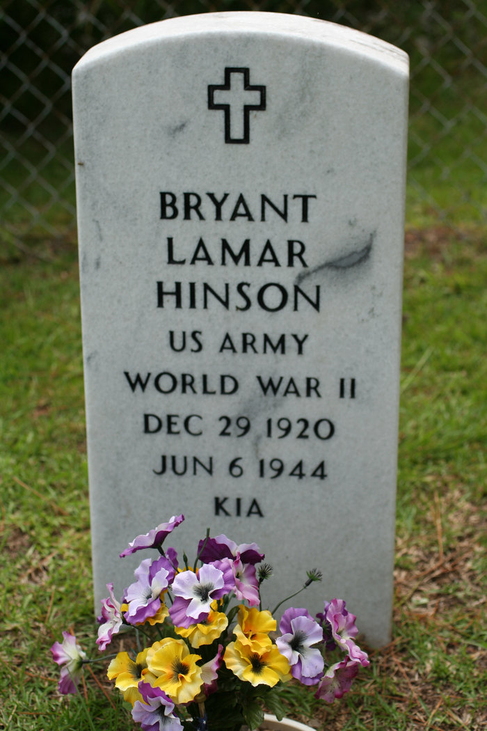 Hinson Bryant l stele
