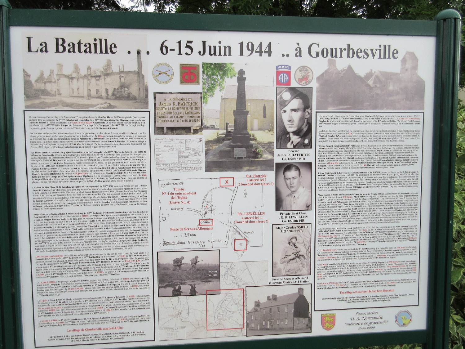 Monument à Gourbesville