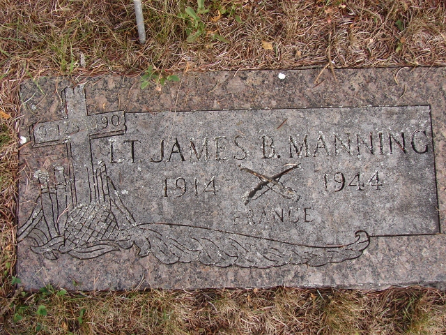 MANNING James B stele