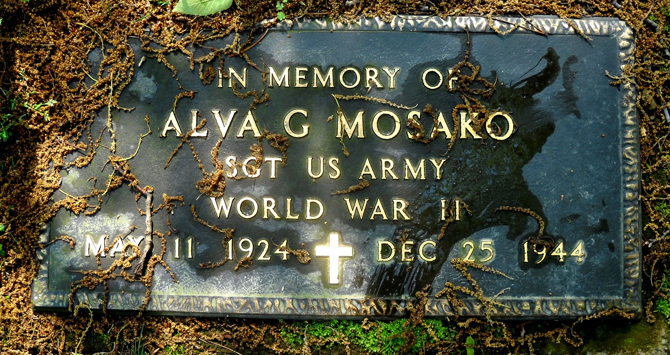 MOSAKO Alva G stele