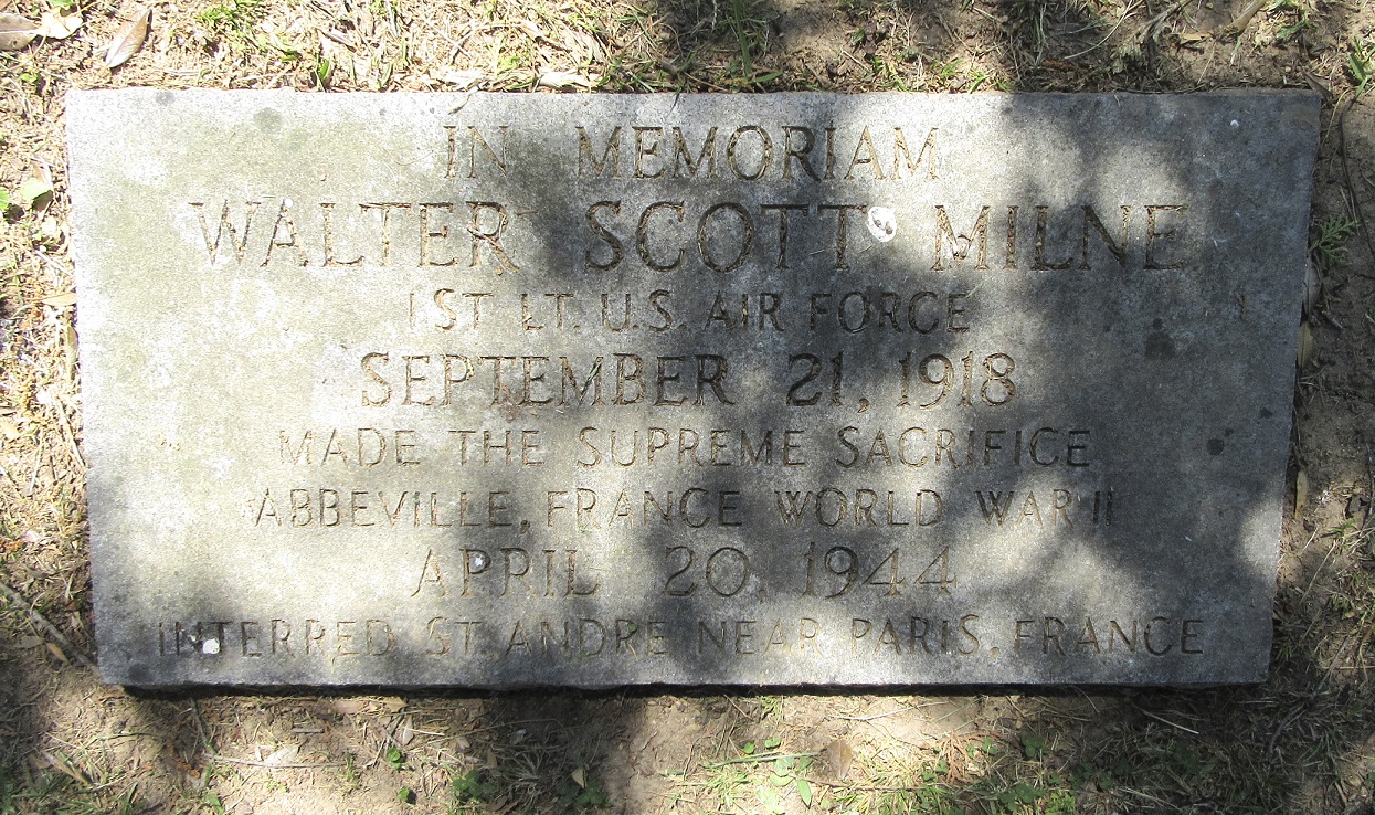 Milne Walter Scott stele