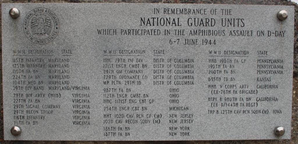 monument national guard