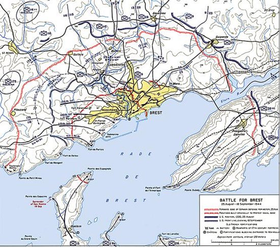 bataille de brest