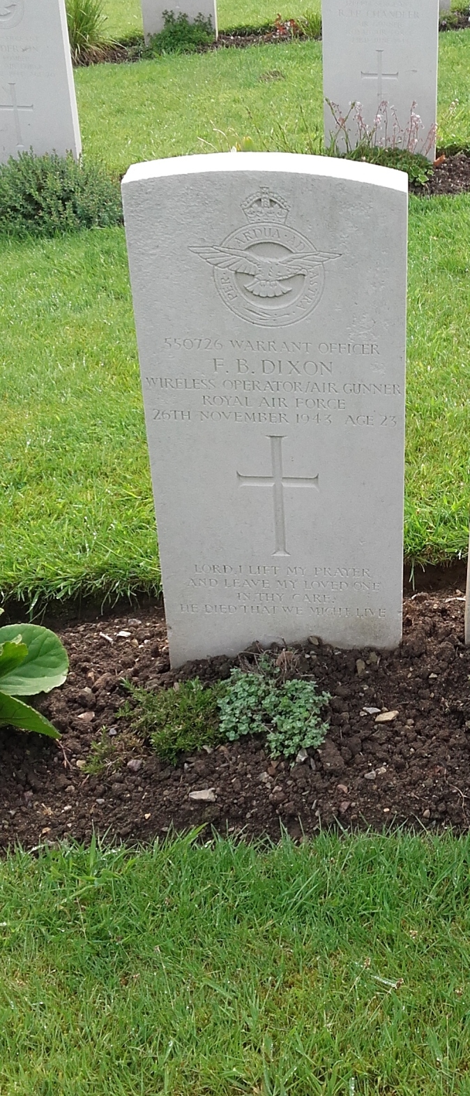 dixon f b tombe