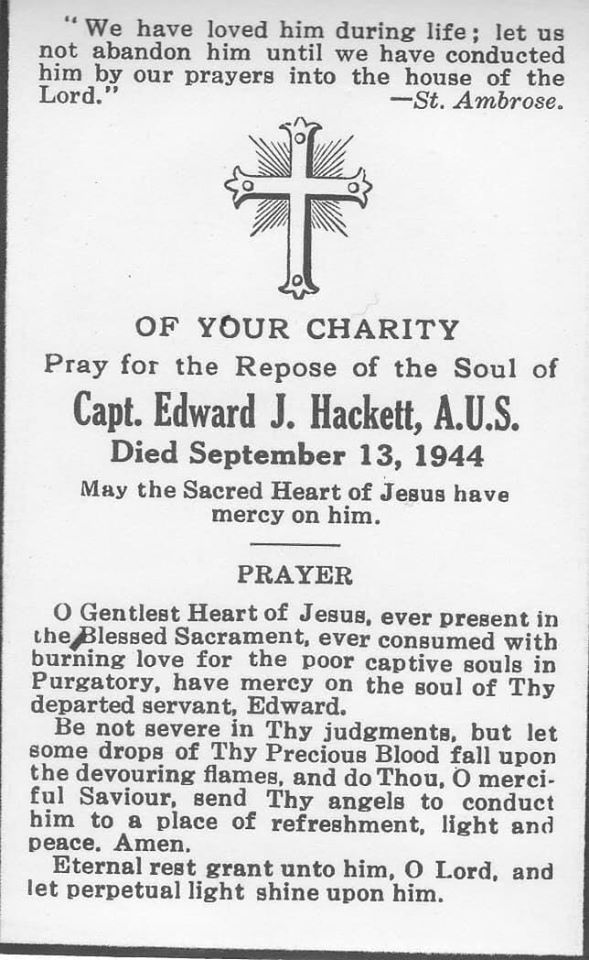 hackett edward j