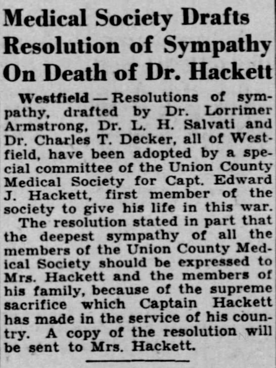 hackett edward j
