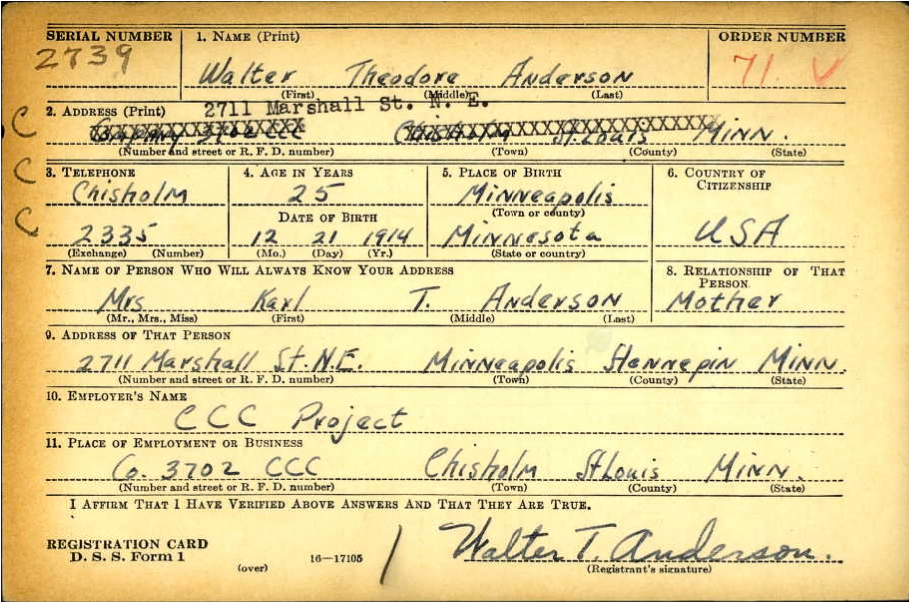 Anderson Walter T