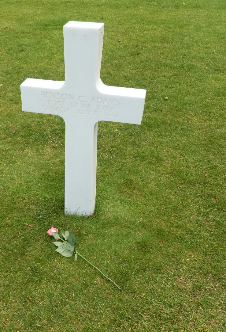 adams benson grave