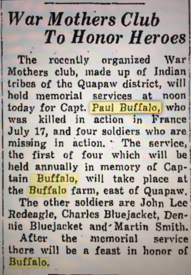 buffalo paul r