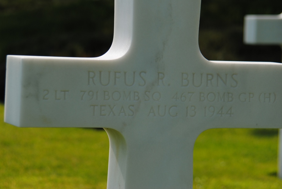 BURNS Rufus R tombe1