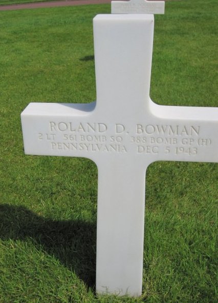 bowman roland d tombe