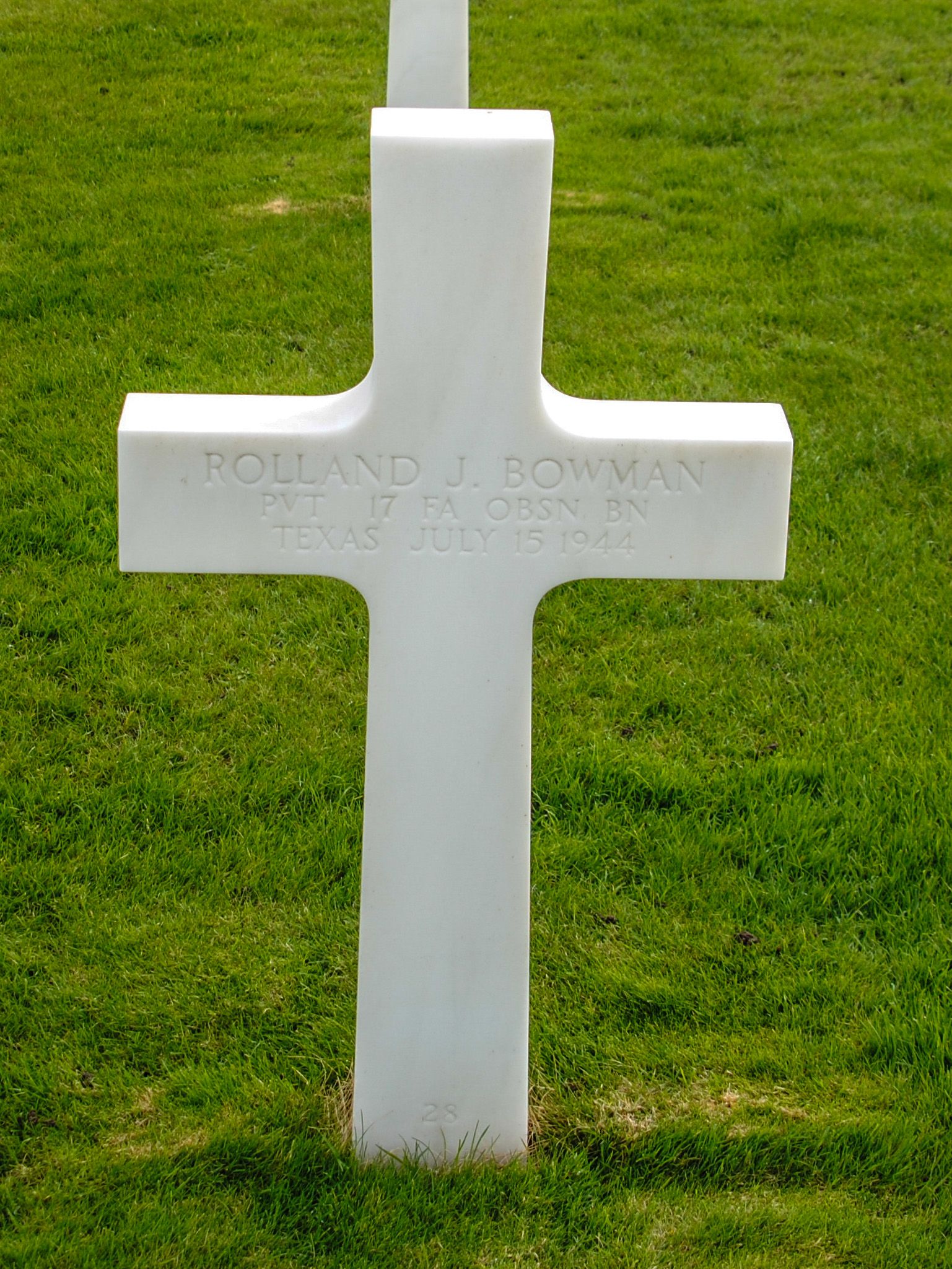 bowman rolland j tombe