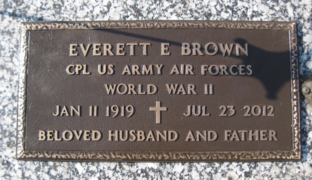 brown everett e stele