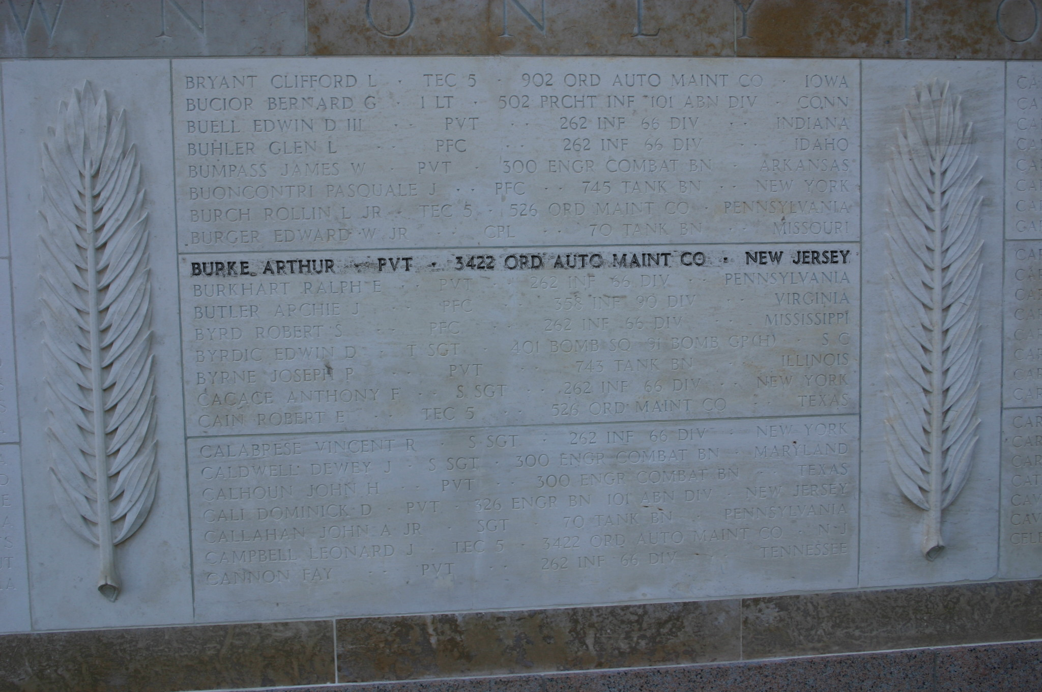 BURKE Arthur 