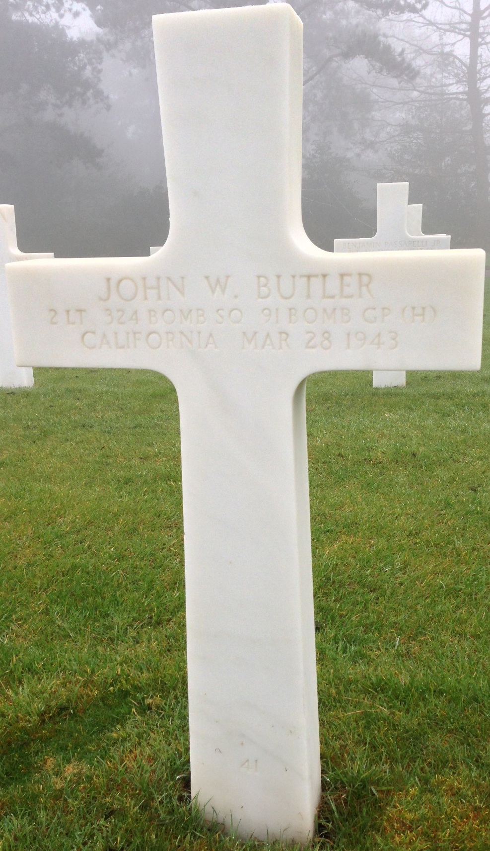 butler john w tombe
