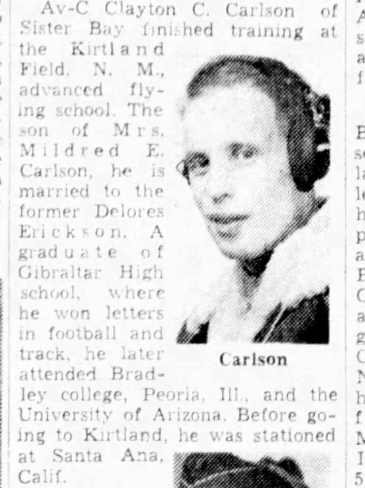 CARLSON Clayton C presse1