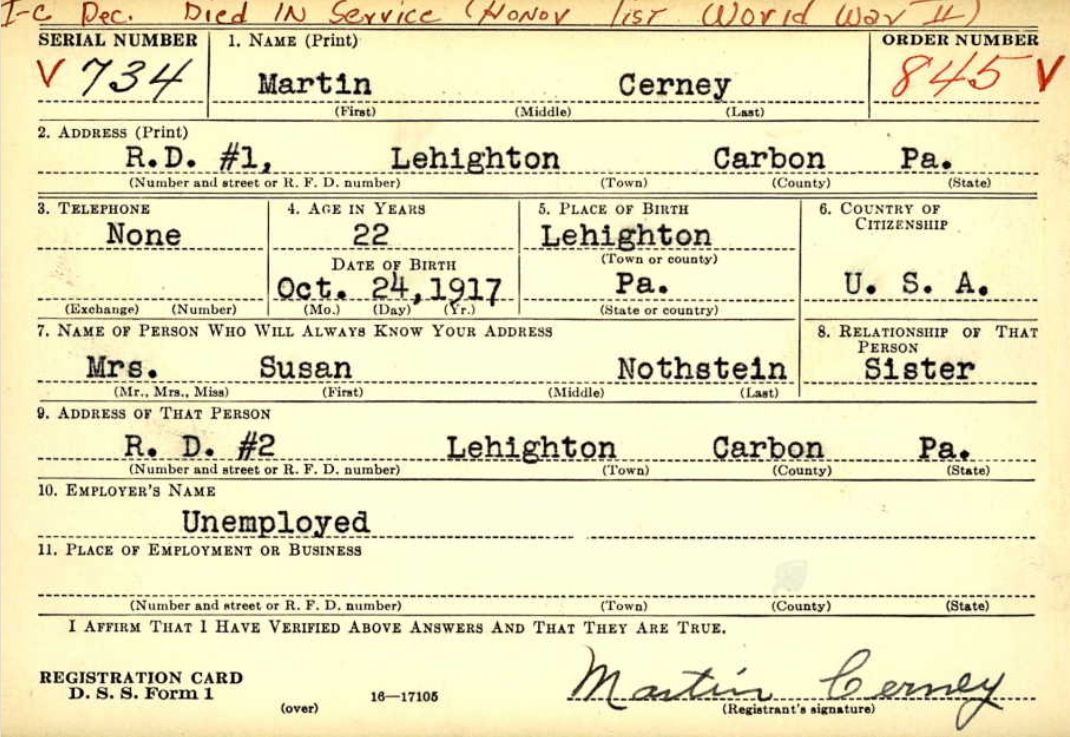 CERNY Martin - 23 IR 2 ID