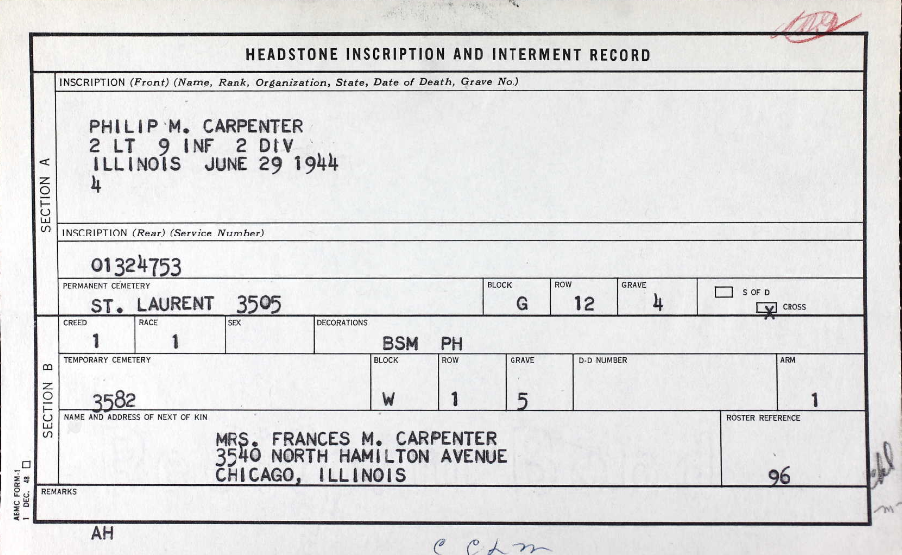 Carpenter Philip M