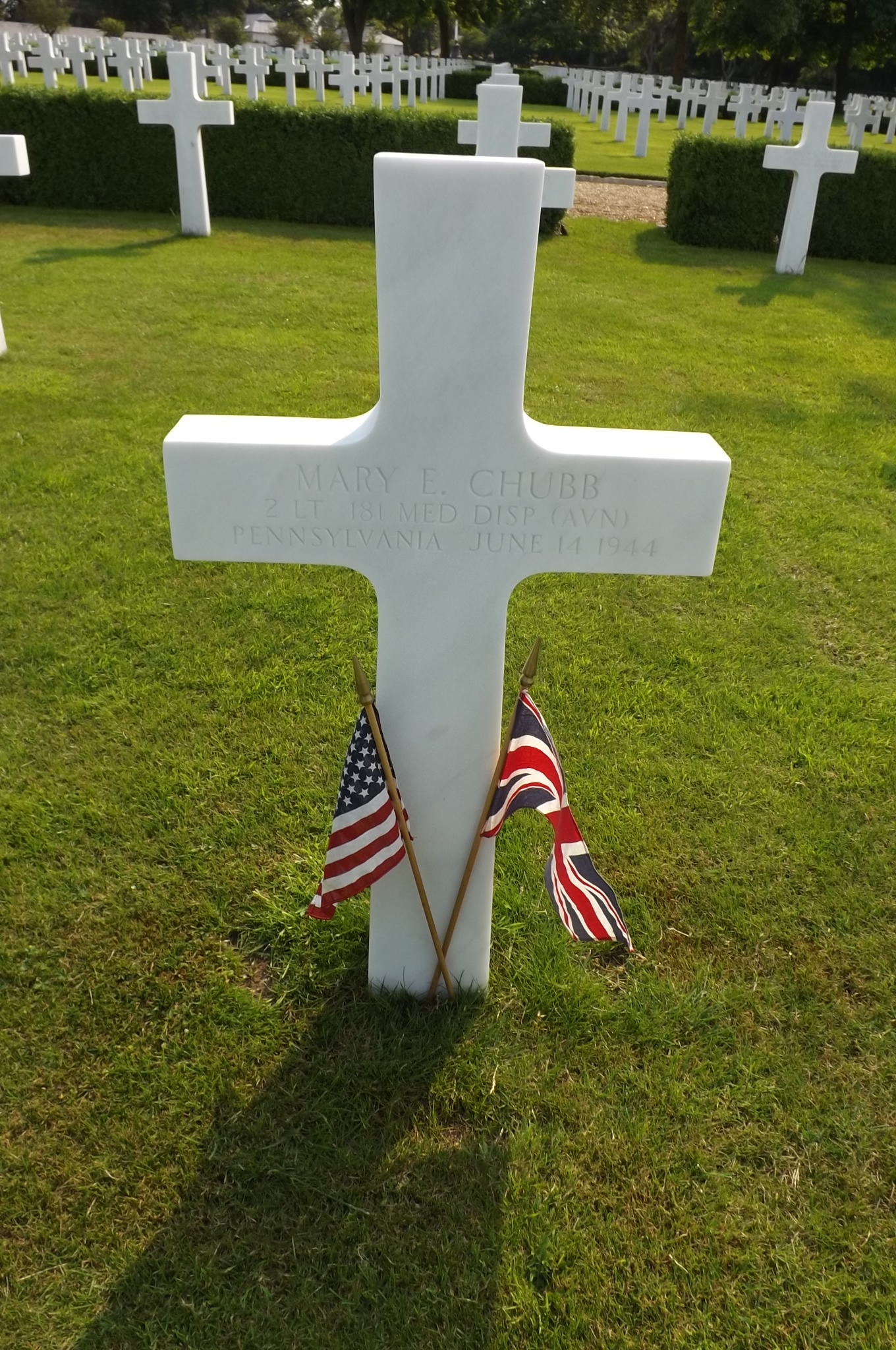 Tombe de Mary Chubb