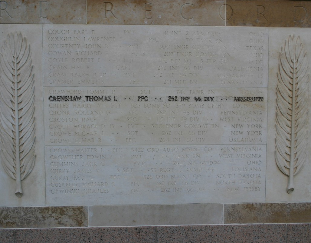 crenshaw thomas l mur