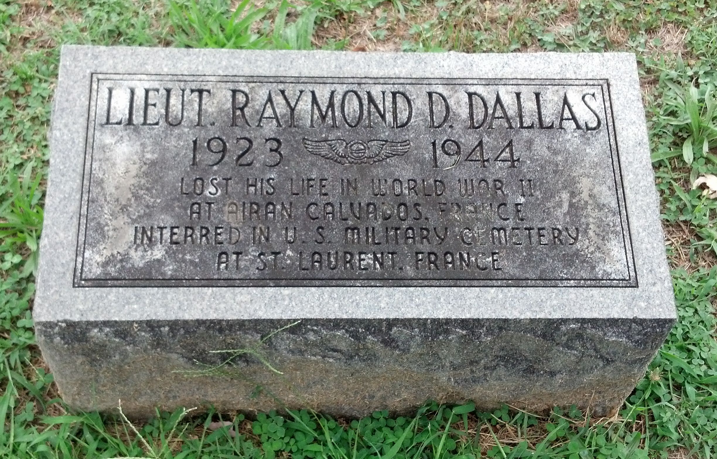 DALLAS Raymond D 