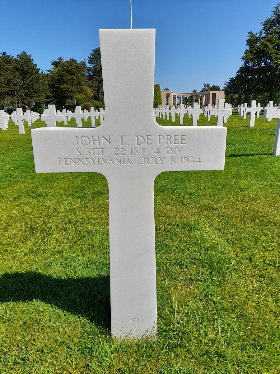 DE PREE John T - 22 IR 4 ID