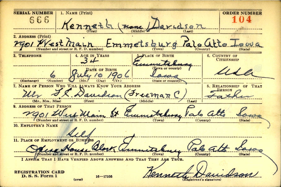 davidson kenneth