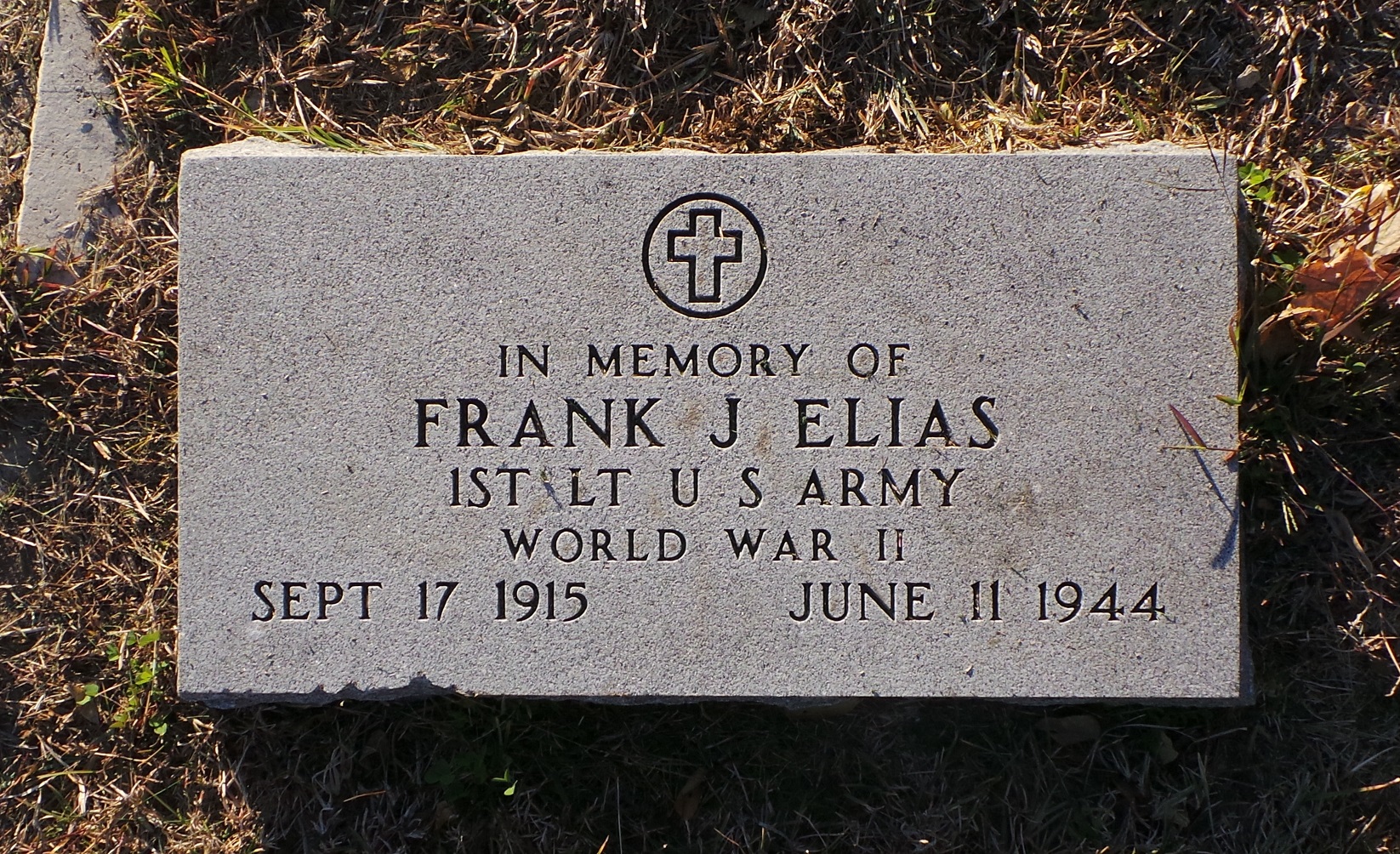 Elias frank j stele