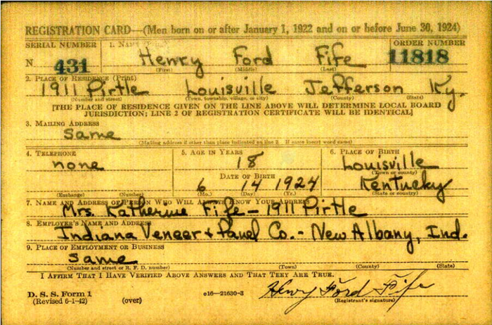 fife henry