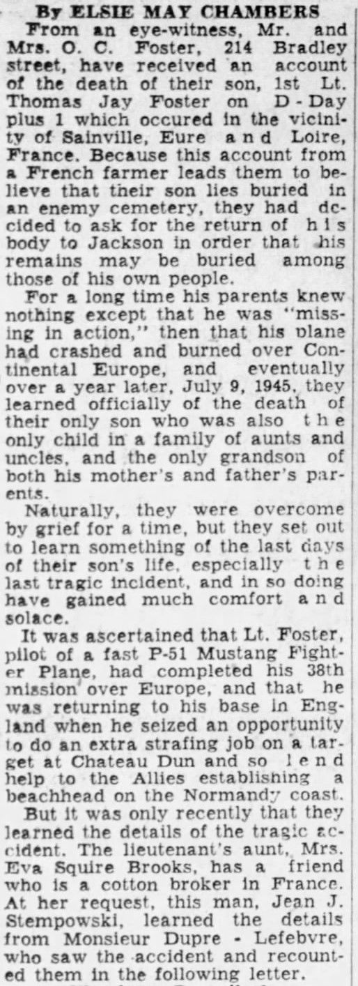 foster james thomas