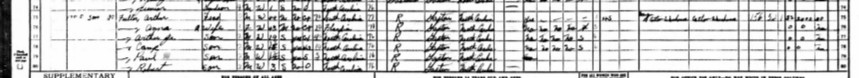 fuller arthur 1940 recensement