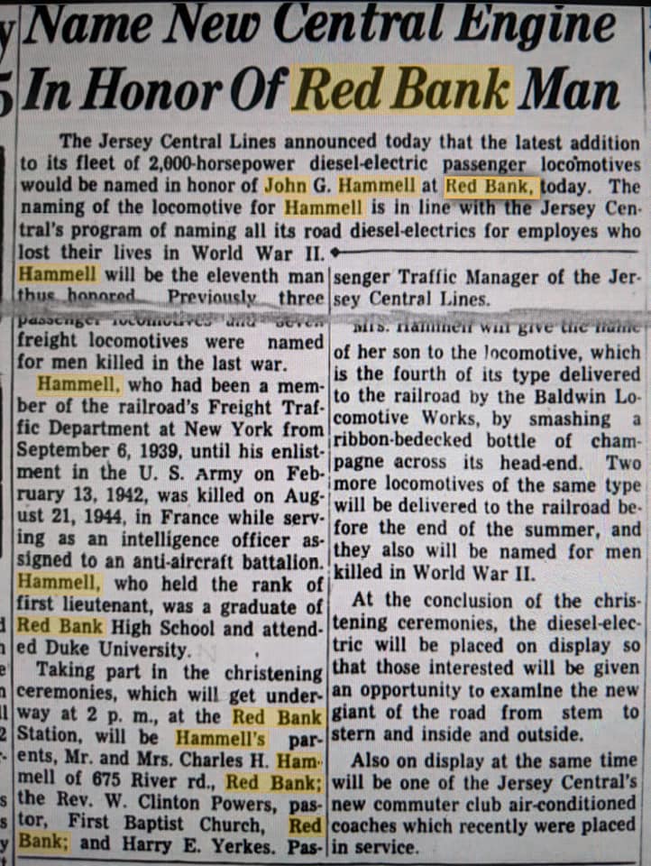 HAMMELL John G presse