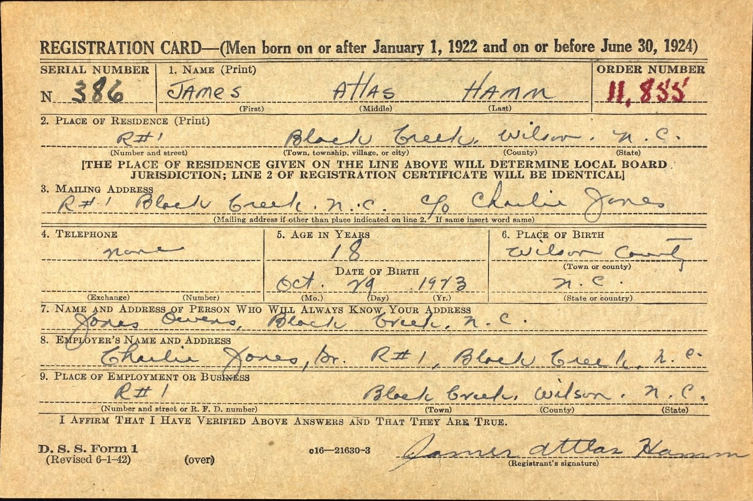HAMM James Atlas