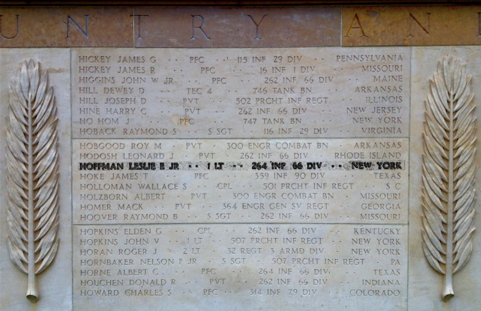 HOFFMAN Leslie E