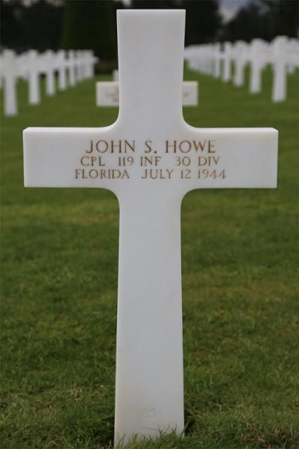 HOWE John S tombe2