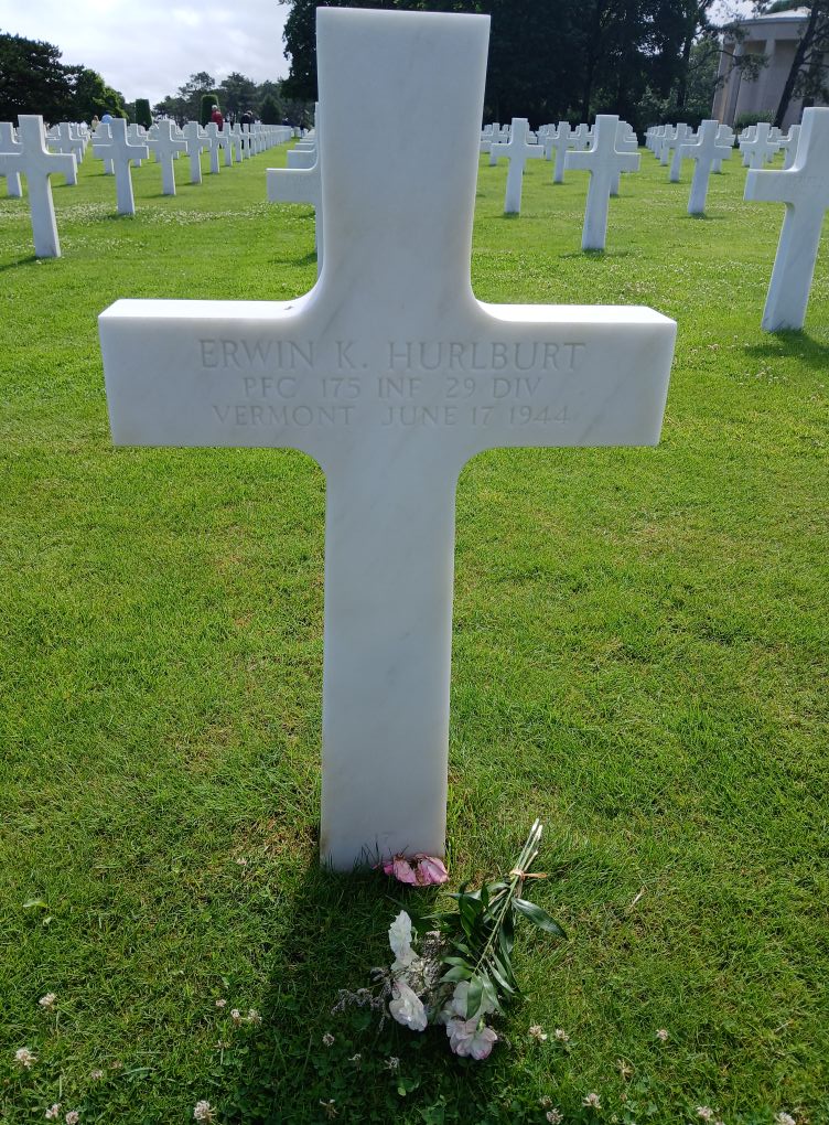 HURLBURT Erwin K - 175 IR 29 ID