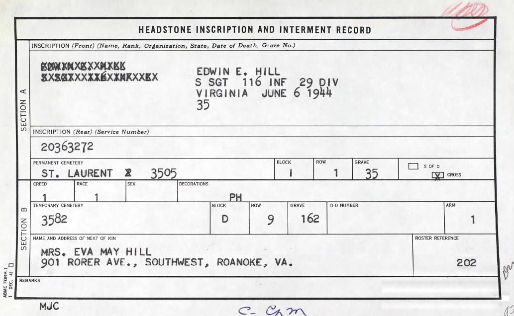 Hill Edwin e