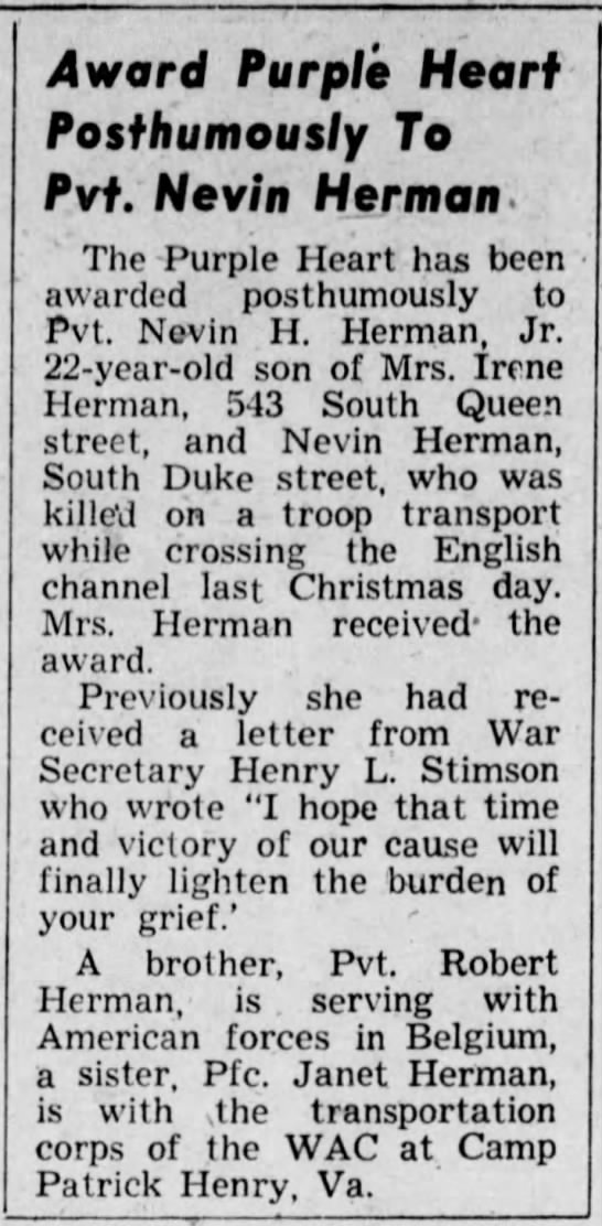 herman nevin presse