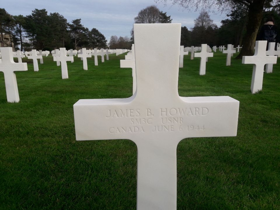 howard james b grave