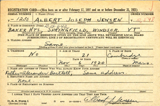 jensen albert j
