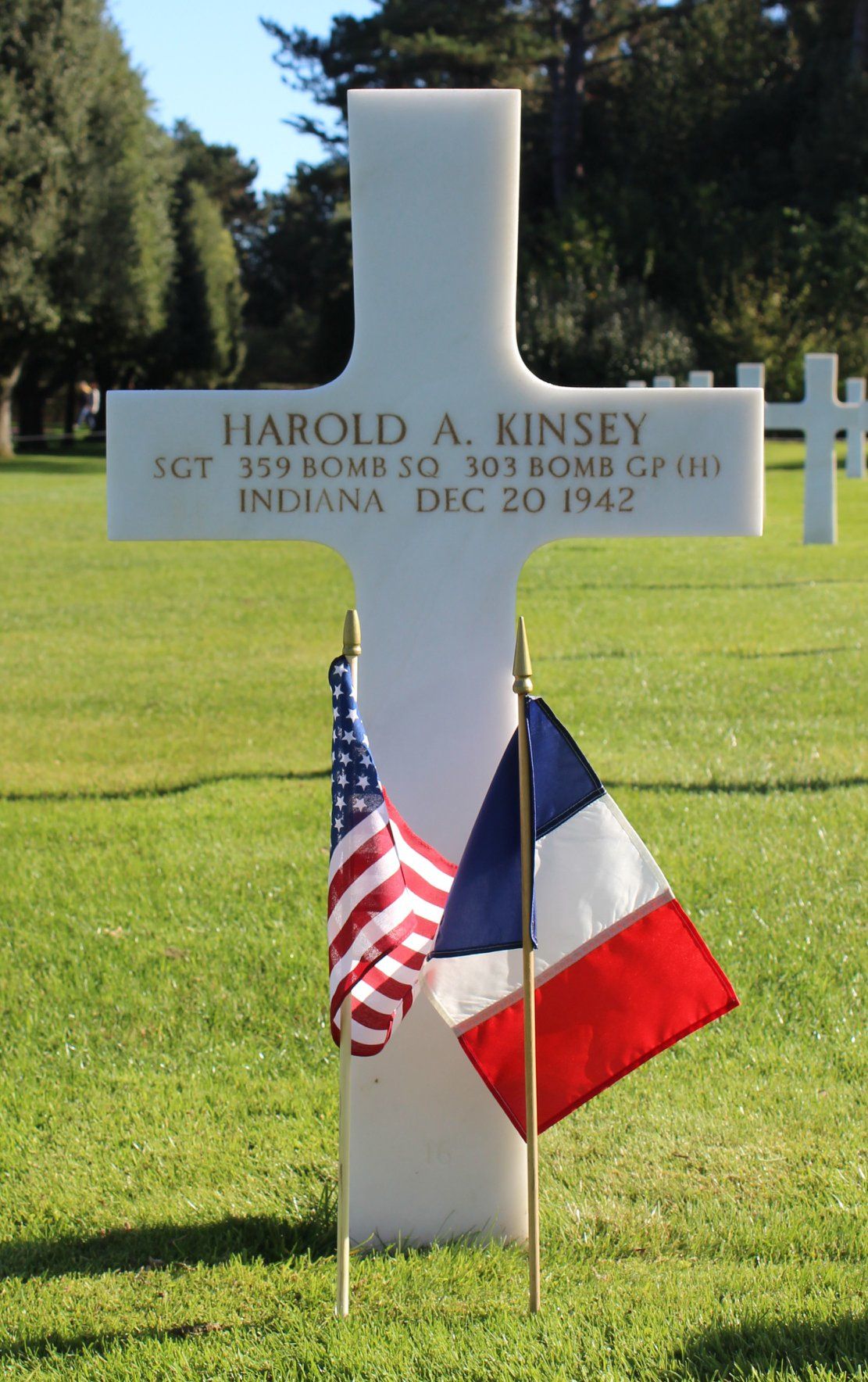 kinsey harold tombe