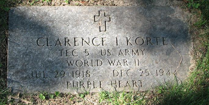 korte CLARENCE I stele