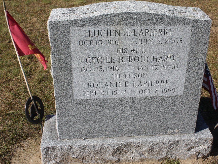 LAPIERRE Armand A - 175 IR 29 ID