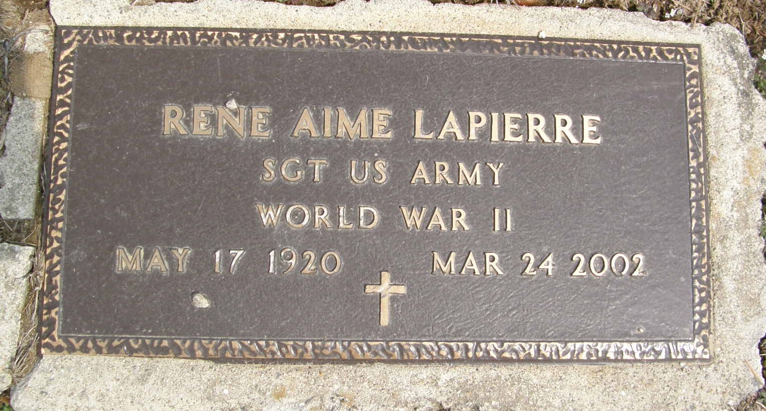 LAPIERRE Armand A - 175 IR 29 ID