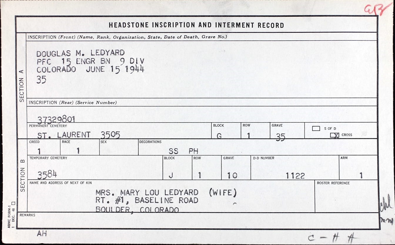 Douglas M. Ledyard