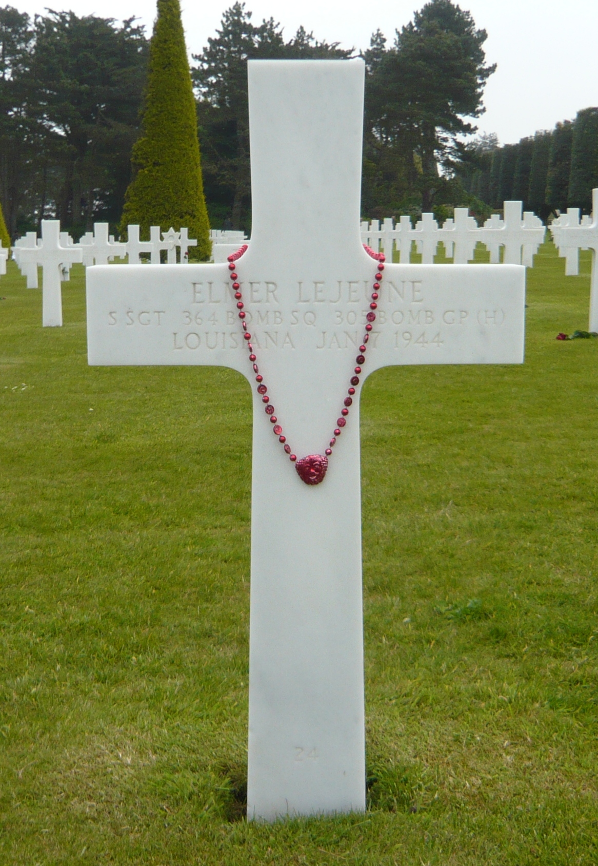 LEJEUNE Elmer tombe