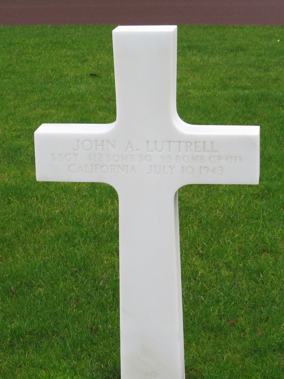 LUTTRELL John A tombe