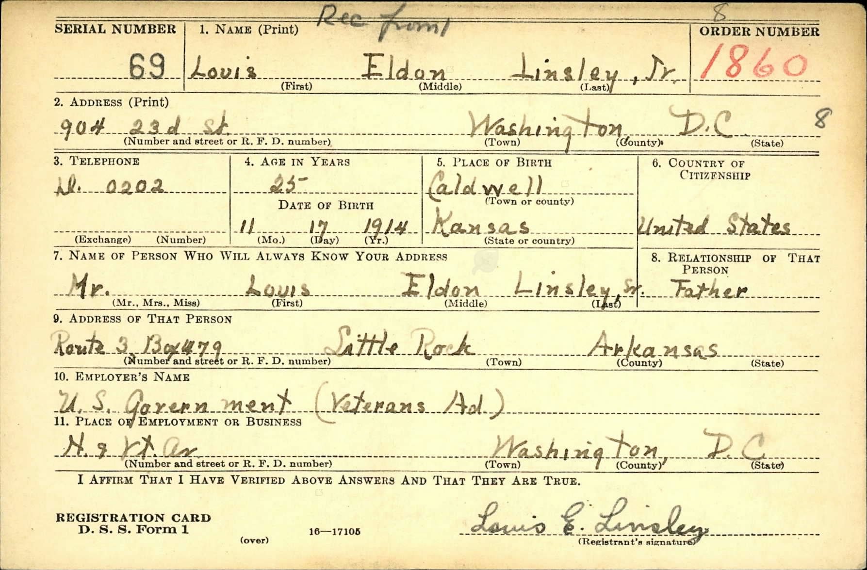 Linsley louis