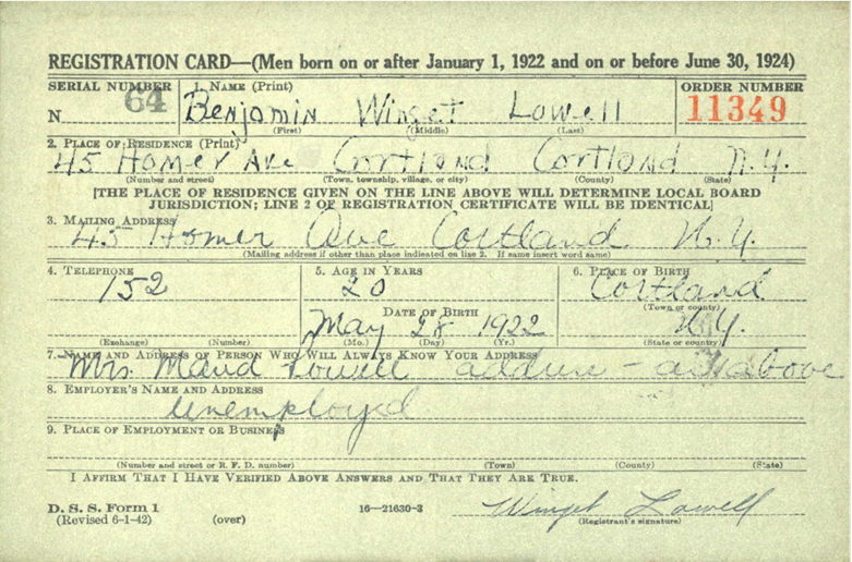 Lowell_Benjamin_W