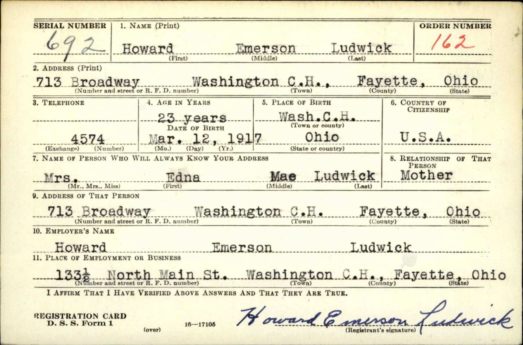 Howard Emerson Ludwick